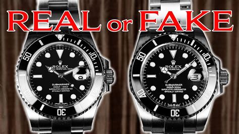 fake and real rolex submariner|counterfeit rolex how to identify.